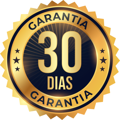 selo de garantia de 30 dias